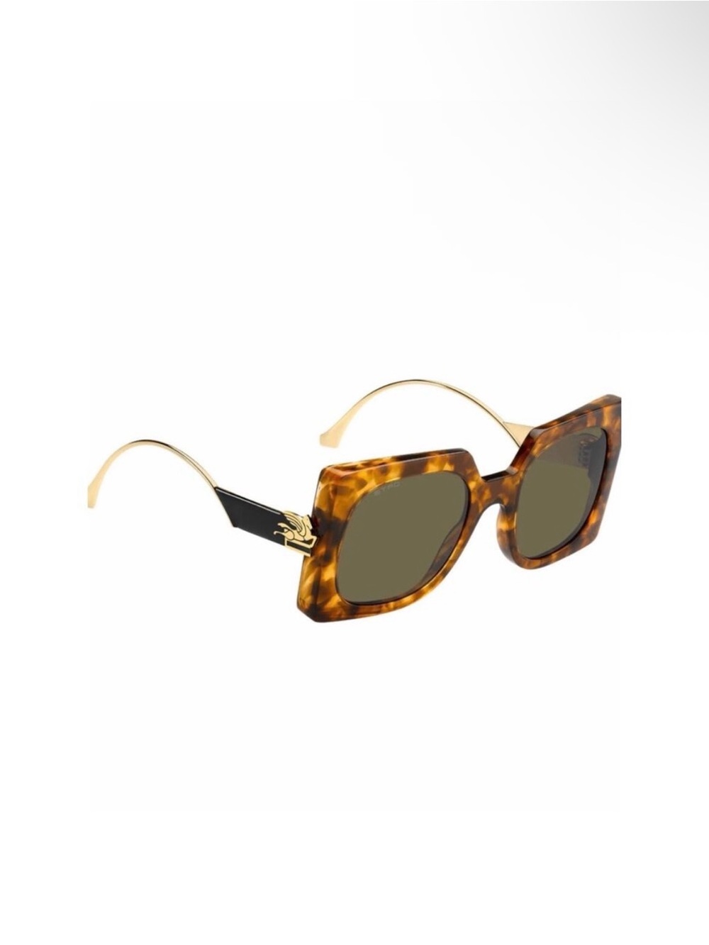 !NEW! Etro Tortoiseshell Oversized Women's Sunglasses